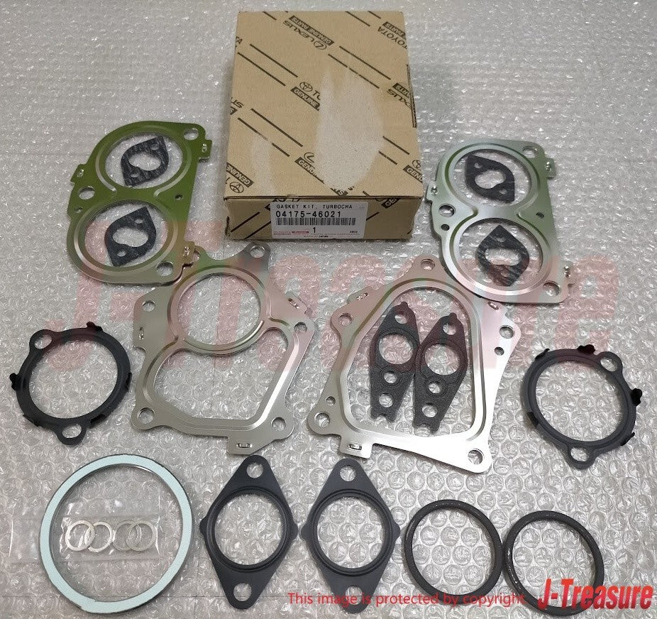 TOYOTA SUPRA JZA80 ARISTO JZS147 161 Genuine 2JZ-GTE Turbocharger Gasket Kit OEM