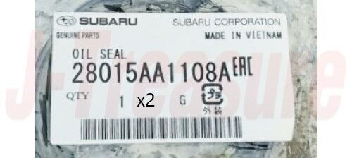 SUBARU FORESTER SF5 SG5 1998-2008 Genuine Rear Wheel Bearing Oil Seal R & L set