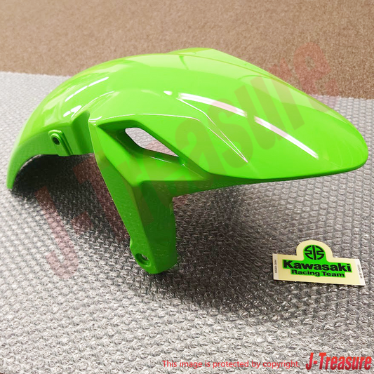 KAWASAKI NINJA 650 2023 Genuine Front Fender Lime Green & Mark KRT Set OEM