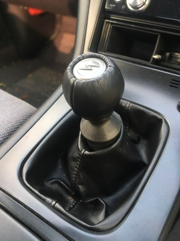 NISSAN SILVIA S15 99-02 Genuine Shift Knob 6-Speed Black Leather 32865-89F10 OEM