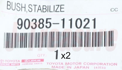 TOYOTA LAND CRUISER KZJ78 '94-95 Genuine Fr & Rr Suspension Bush RH & LH Set