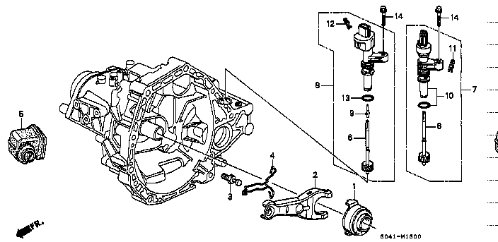 HONDA CIVIC EG6 EK9 INTEGRA DC2 DEL SOL EG2 Genuine Clutch Release Bearing OEM