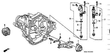 HONDA CIVIC EG6 EK9 INTEGRA DC2 DEL SOL EG2 Genuine Clutch Release Bearing OEM