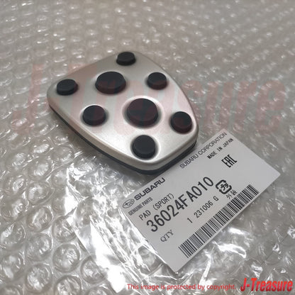 SUBARU IMPREZA WRX STI GDF 04-06 Genuine Aluminum Clutch & Brake Pedal Pad Set