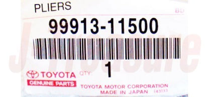 TOYOTA HILUX LN110L 1988-2005 Genuine In-Vehicle Tool Pliers 99913-11500 OEM