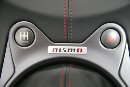 NISSAN 370Z Z34 2014-2019 Genuine Shift Panel "nismo" Name Plate 68243-6GA0D OEM