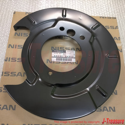 NISSAN X-TRAIL T30 2000-2007 Genuine Rear Brake Back Plate Left 44030-8H300 OEM
