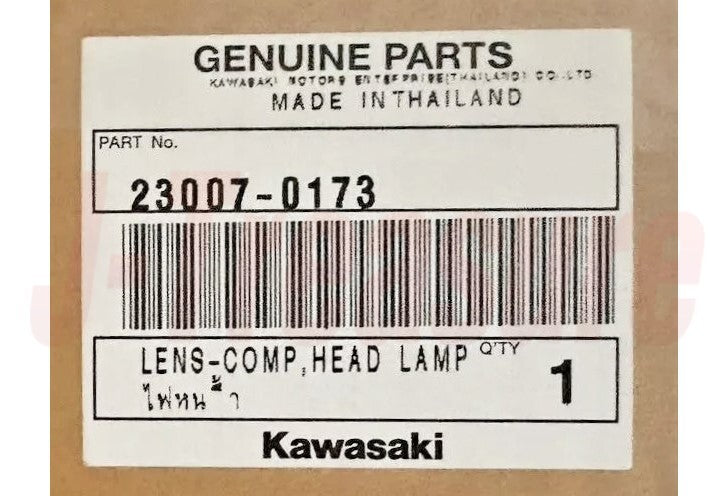 KAWASAKI NINJA 650 EX650 12-16 Genuine Head Lamp Lens Comp 23007-0173 OEM