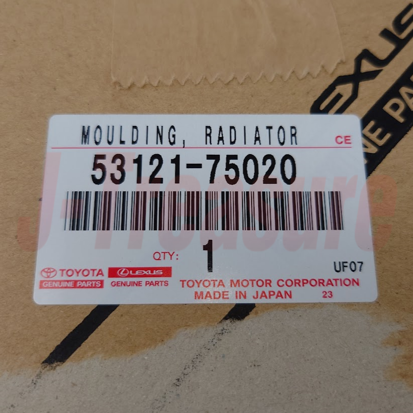 LEXUS HS250h ANF10 2010-2012 Genuine Radiator Grille Moulding 53121-75020 OEM