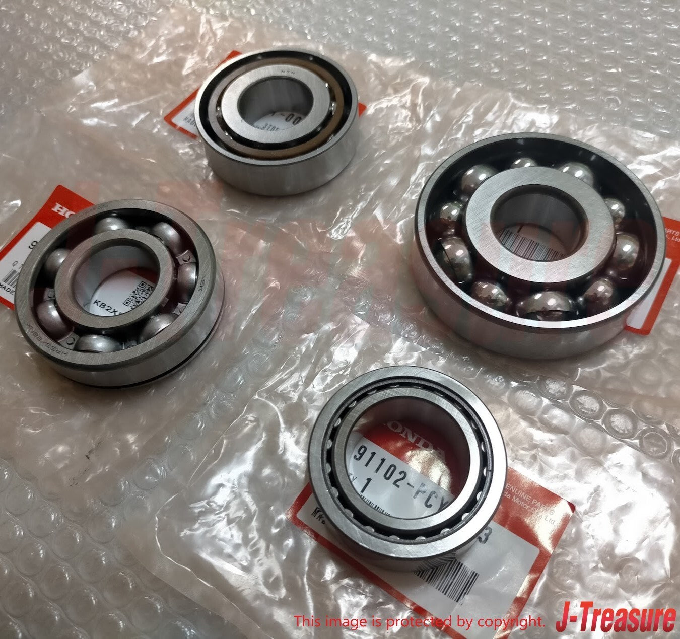 HONDA S2000 AP1 AP2 00-09 Genuine Transmission Gearbox Bearing 4pcs Set OEM
