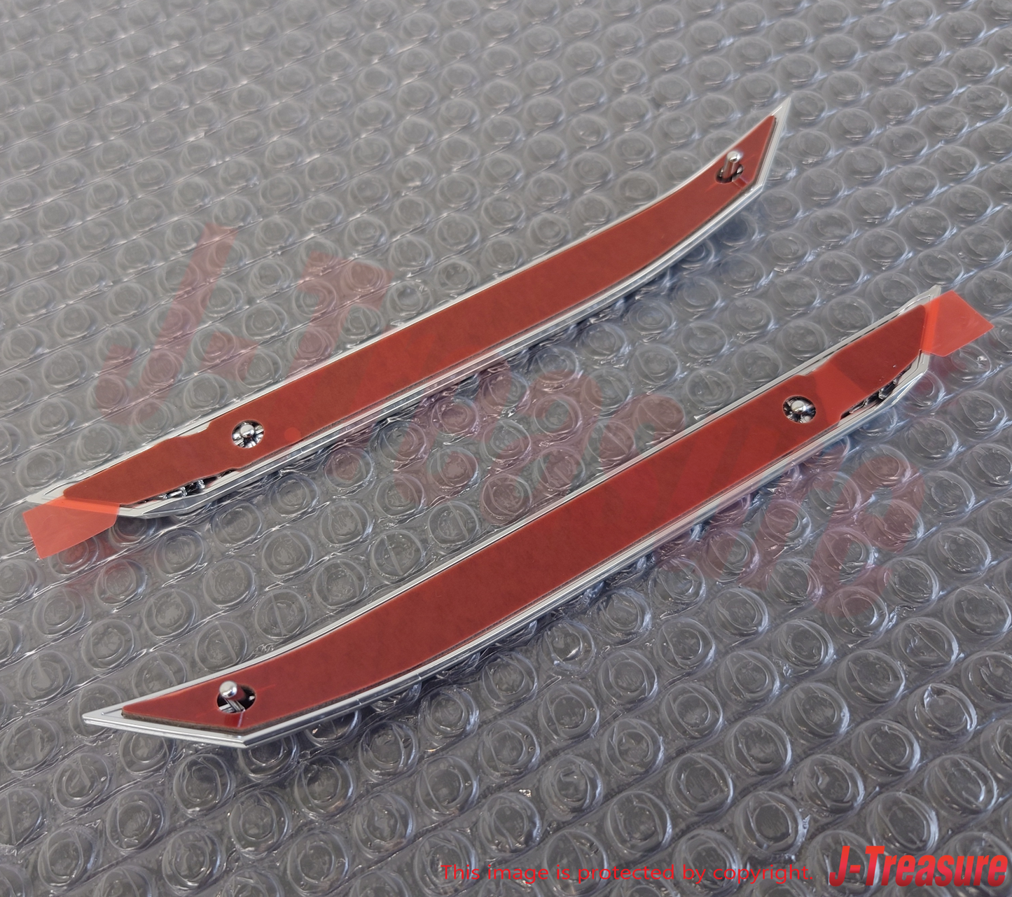 SUBARU BRZ STI SPORTS ZC6 Genuine Fender Silver Garnish Emblem RH & LH Set OEM