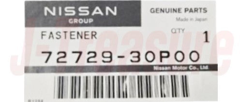 NISSAN 300ZX Z32 '90-96 Genuine F/Windshield Moulding Fastener LH 72729-30P00