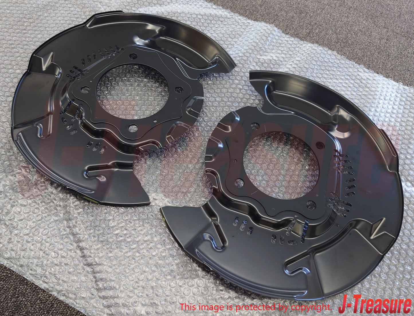 TOYOTA LAND CRUISER 200 LX570 08-15 Genuine Front Disc Brake Dust Cover Set OEM