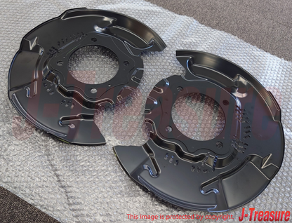 TOYOTA LAND CRUISER 200 LX570 08-15 Genuine Front Disc Brake Dust Cover Set OEM