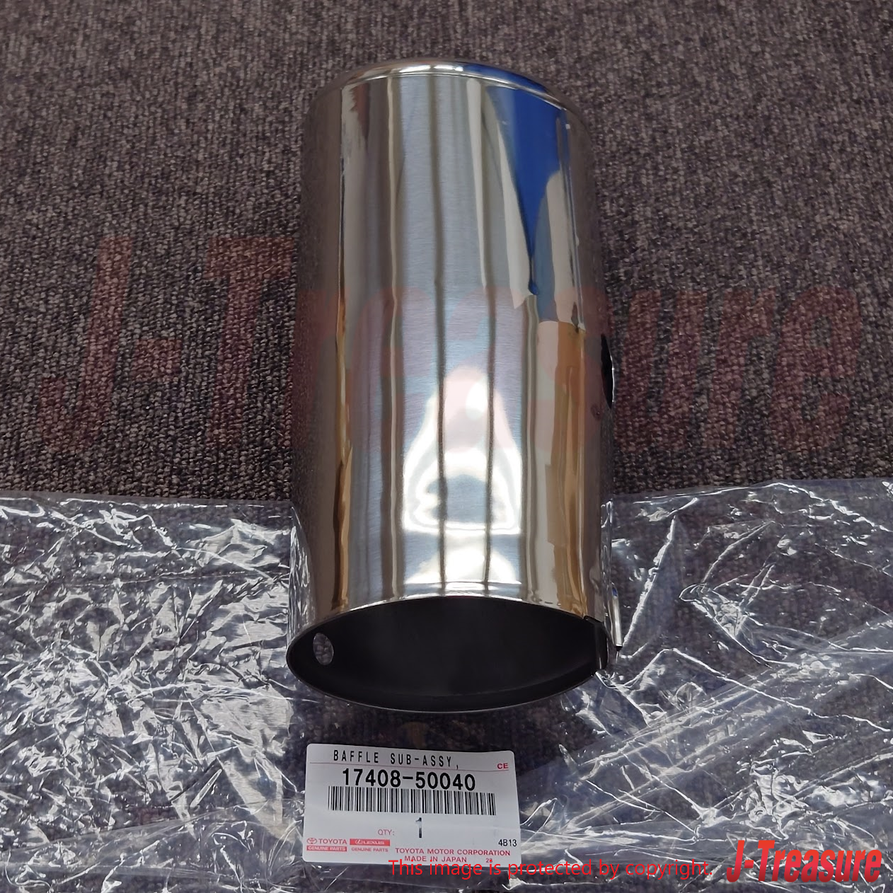 LEXUS SC430 UZZ40 2002-2010 Genuine Exhaust Tail Pipe Baffle Sub Assy x2 Set OEM