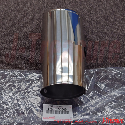 LEXUS SC430 UZZ40 2002-2010 Genuine Exhaust Tail Pipe Baffle Sub Assy x2 Set OEM