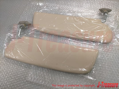 TOYOTA LAND CRUISER BJ40 FJ40 FJ45 FJ55 69-78 Genuine Sun Visor RH & LH Set OEM