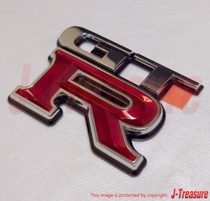 NISSAN SKYLINE GT-R BNR34 98-02 Genuine Trunk Lid Emblem "GT-R" 84896-AA400 OEM