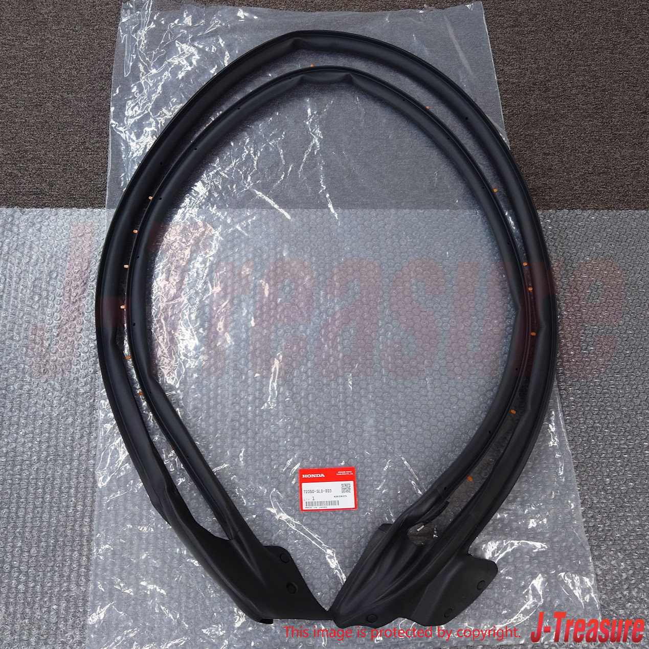 HONDA ACURA NSX NA1/2 91-05 Genuine Door Lower Weatherstrip LH 72350-SL0-023 OEM