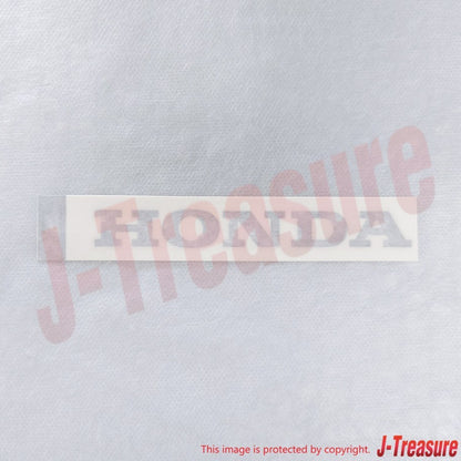 HONDA CR-X EF6 EF7 1988-1991 Genuine Rear Emblem "HONDA" 75712-SH2-000ZJ OEM