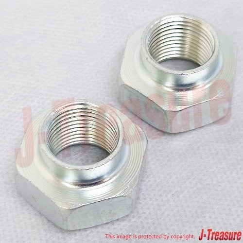 SUZUKI ALTO WORKS HA21S 94-98 Genuine Front Hub Lock Nut 09159-18008 x2 Set OEM