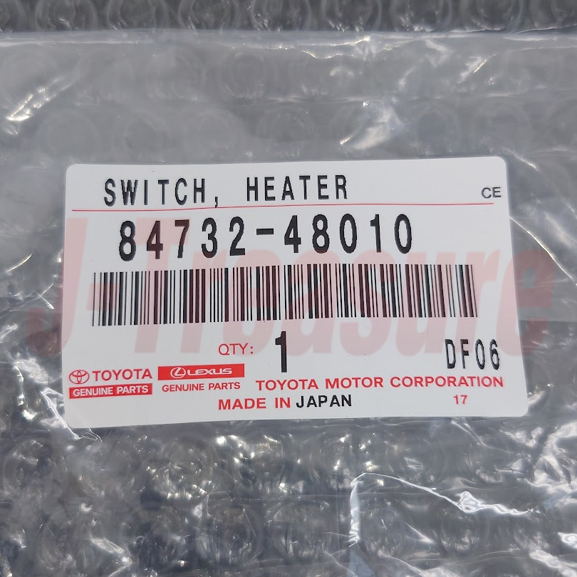 TOYOTA HIGHLANDER ACU20L 01-07 Genuine Heater Blower Switch 84732-48010 OEM