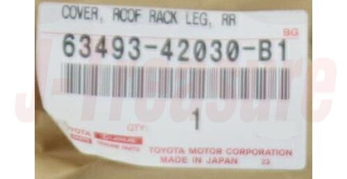 TOYOTA RAV4 ACA3# 08-12 Genuine Roof Rack Leg Cover Rear Right & Left Set OEM