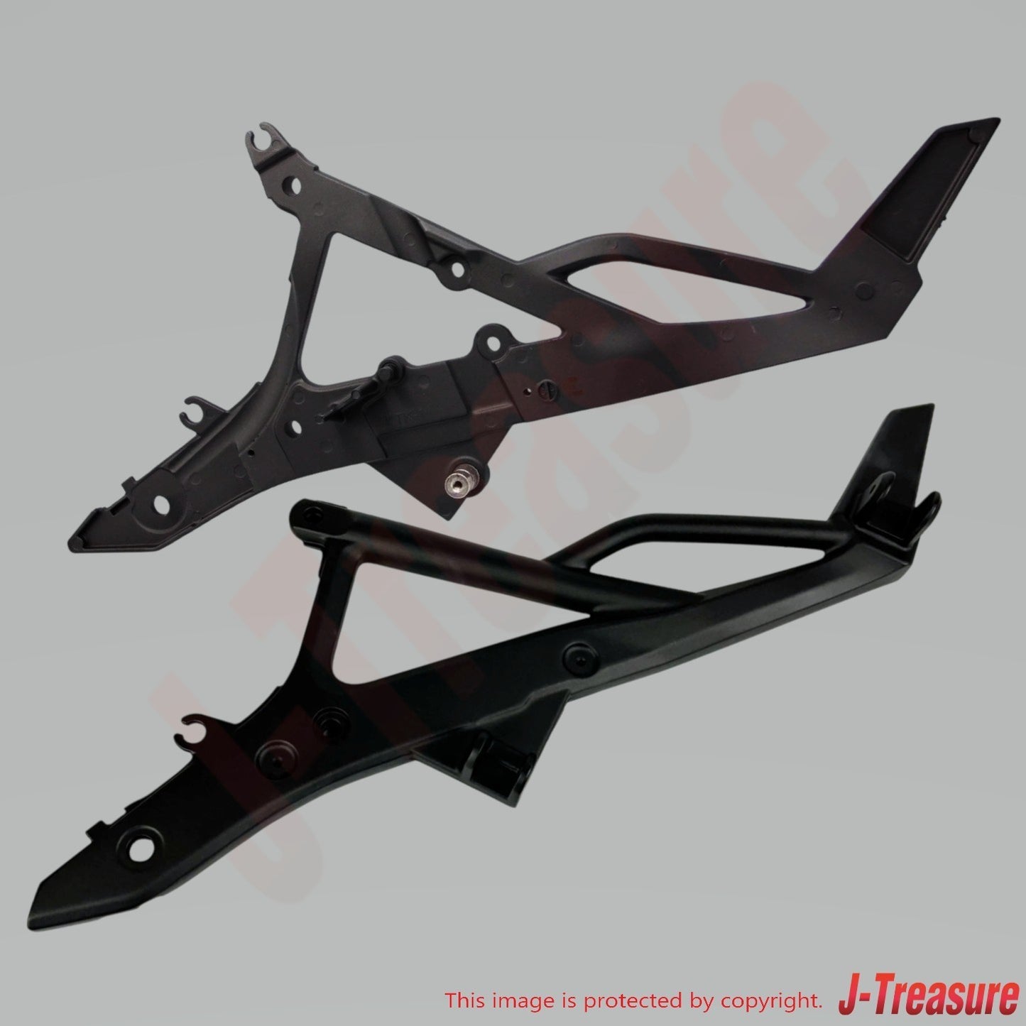 KAWASAKI NINJA 650R EX650C '10-11 Genuine Step Stay F.S.Black RH & LH Set OEM