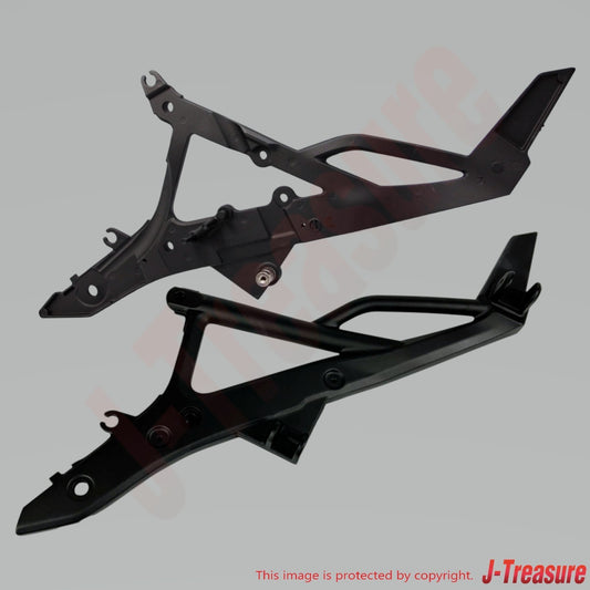 KAWASAKI NINJA 650R EX650C '10-11 Genuine Step Stay F.S.Black RH & LH Set OEM