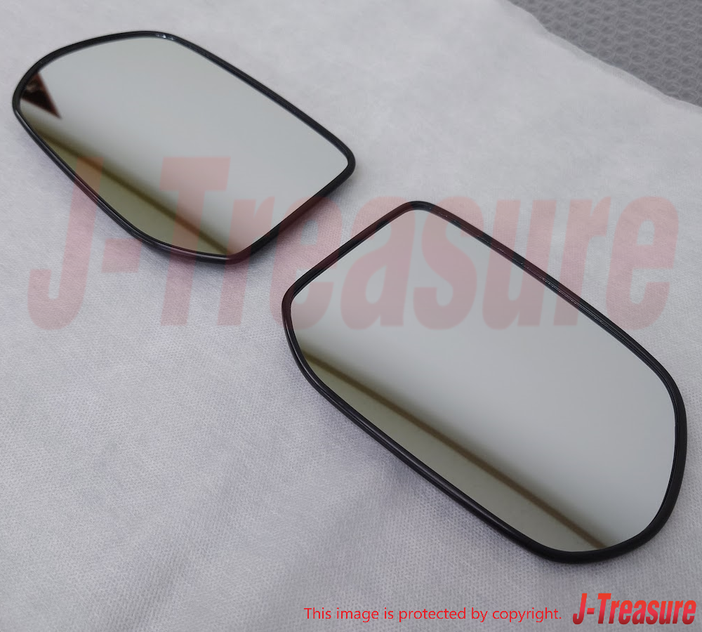 HONDA CIVIC TYPE-R FD2 FD1 4D Genuine Door Side Mirror Lens Right & Left Set OEM