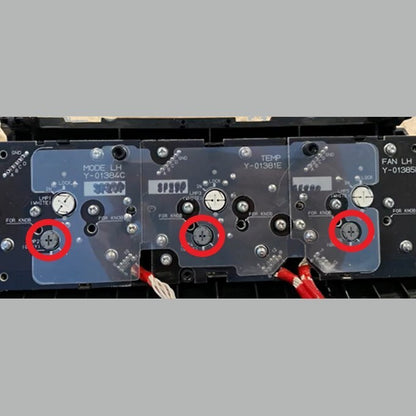 HONDA CR-V RD5 02-06 Genuine Heater Control Light Neo Wedge Bulb x3 set OEM