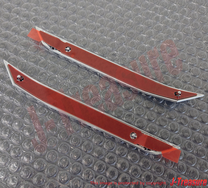 SUBARU BRZ STI SPORTS ZC6 Genuine Fender Silver Garnish Emblem RH & LH Set OEM