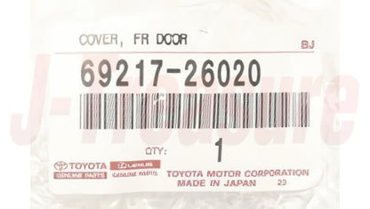 TOYOTA HIACE KDH220 06-13 Genuine Fr/Door Outside Handle & Cover Plating R L set