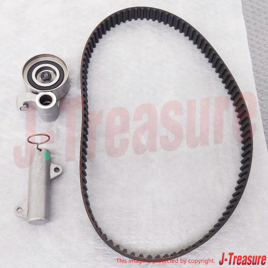 TOYOTA HIACE KDH201 Genuine Timing Belt & Idler & Chain Tensioner set OEM