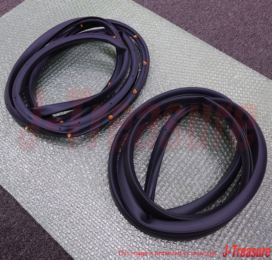 MAZDA RX-7 FD3S Genuine Front Side Door Weatherstrip Seal Right & Left Set OEM