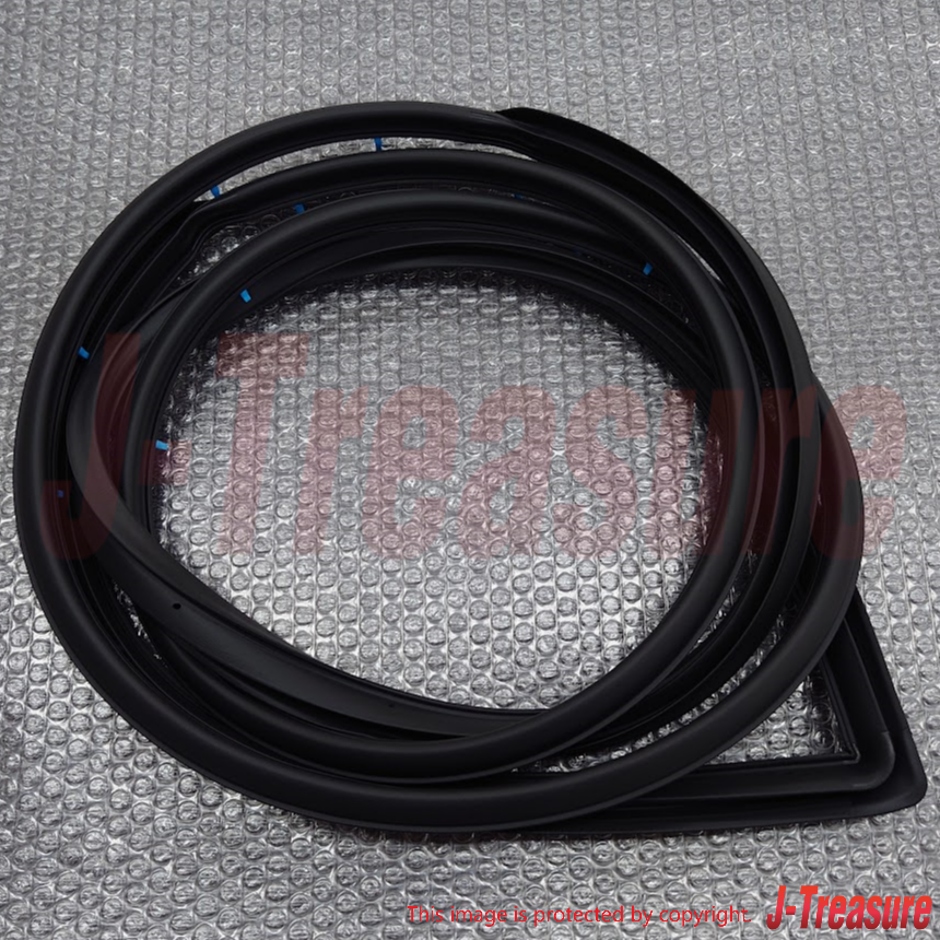 TOYOTA LAND CRUISER KZJ78 Genuine Front & Rear Door Weatherstrip RH LH Set OEM