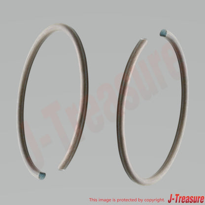HONDA XR650L '93-09 '12-24 Genuine Piston Pin Clip 90602-MN1-670 x2 Set OEM