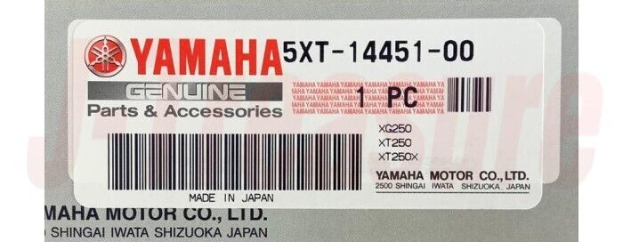 YAMAHA XT250 2008-2018 Genuine Air Cleaner Element 5XT-14451-00-00 OEM