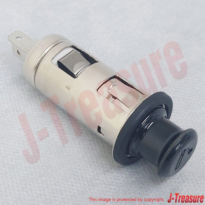NISSAN SKYLINE GT-R BNR34 Genuine Cigarette Lighter Complete & Ring Set OEM