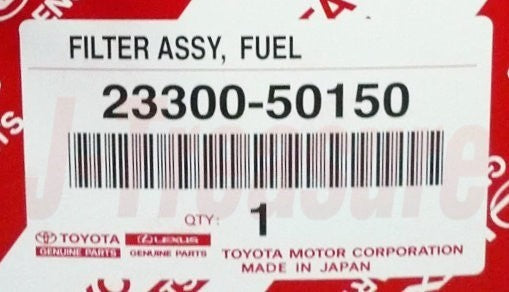 TOYOTA LAND CRUISER UZJ200 2008- Genuine Fuel Filter Assy 23300-50150 OEM