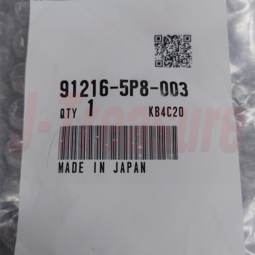 HONDA VEZEL RU3 RU4 2013- Genuine T/M Front Oil Seal 38x50x7 91216-5P8-003 OEM