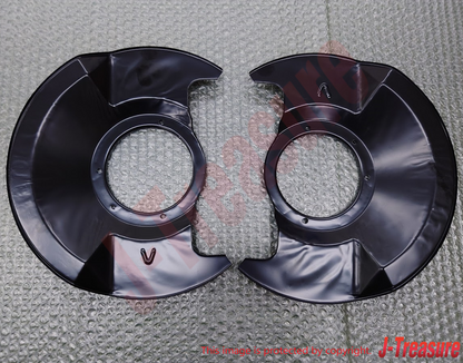 HONDA CIVIC 95-05 Genuine Front Brake Splash Guard (14") Right & Left Set OEM