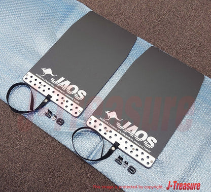 JAOS Mud Flap Splash Guard Black 2pcs RAV4 CH-R ESCUDO VITARA CX-5 OUT LANDER