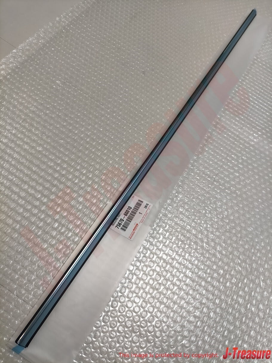 TOYOTA LAND CRUISER LX450 FJ80 FZJ80 Genuine Quarter Moulding Set Chrome OEM