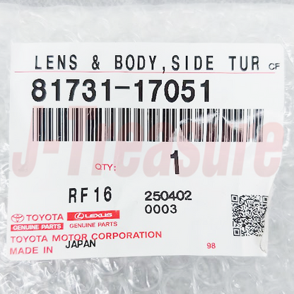 TOYOTA SUPRA JZA80 MK4 Genuine Front Fender Side Turn Signal Lamp Gasket Set OEM