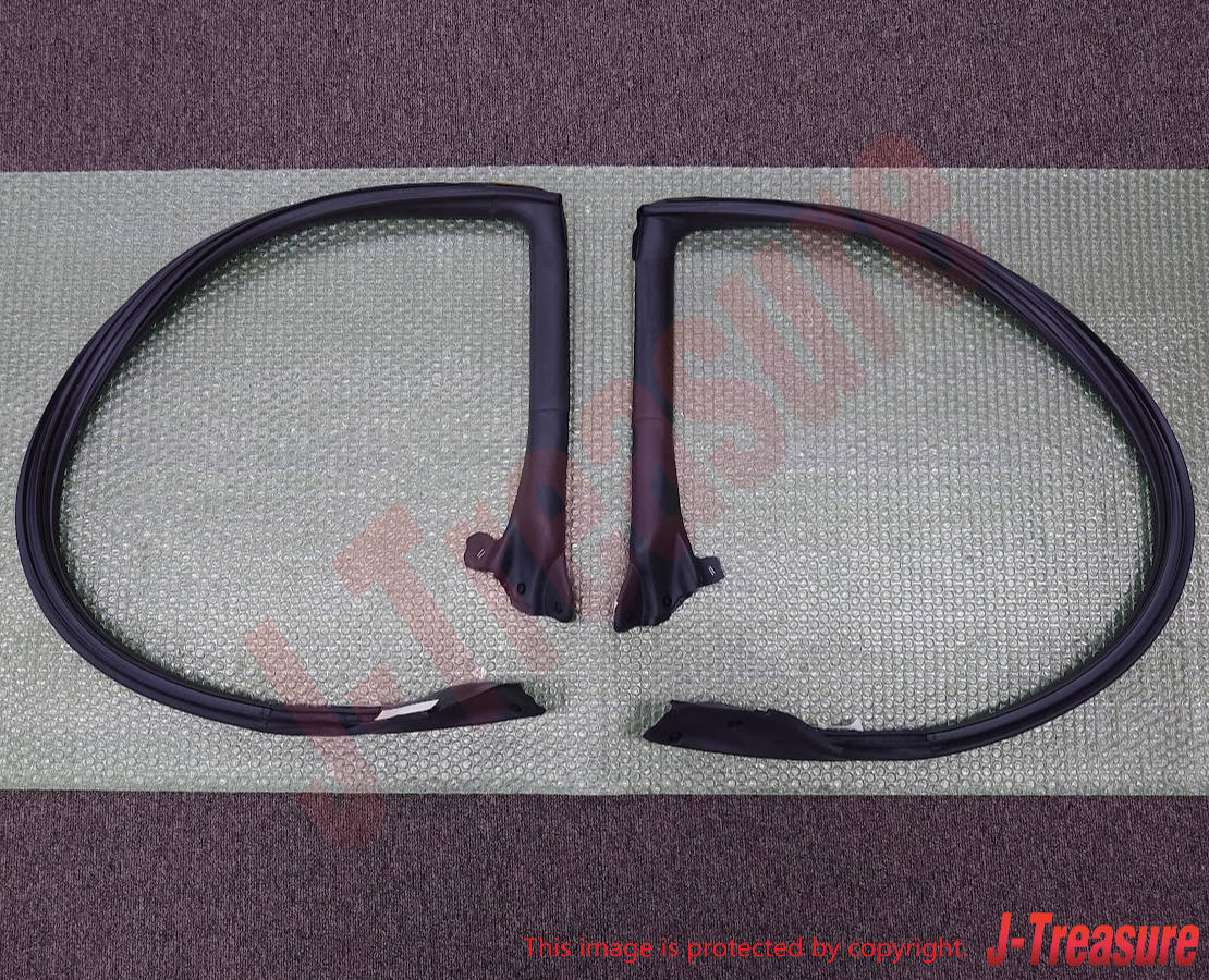 TOYOTA MR2 SW20 91-95 Genuine Roof Side Rail Weather Strip Right & Left Set OEM
