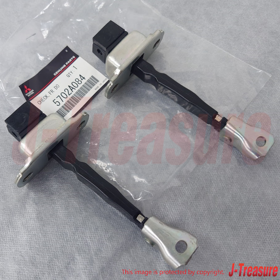 MITSUBISHI LANCER EVO7 8 9 CT9A 02-07 Genuine Front Door Check RH & LH Set OEM