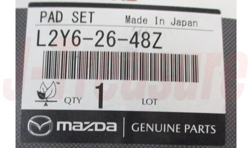 MAZDA CX-7 ER 2007-2009 Genuine Rear Caliper Pad Sub Set L2Y6-26-48Z OEM