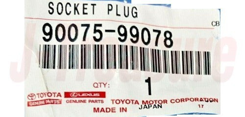 TOYOTA 4RUNNER GRN280 10-22 Genuine Fog Lamp Socket Plug 90075-99078 x2 Set OEM