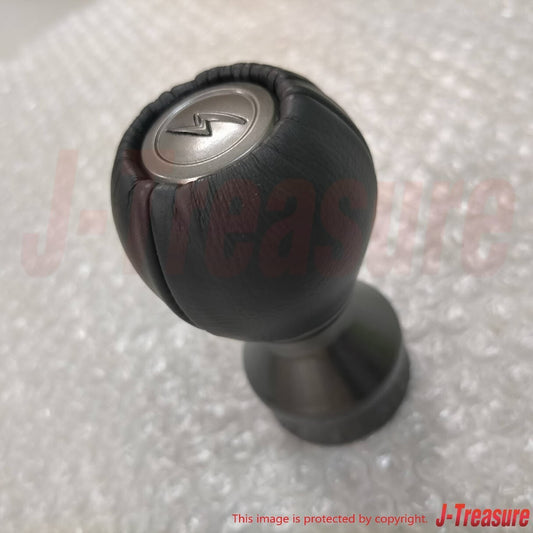 NISSAN SILVIA S15 99-02 Genuine Shift Knob 6-Speed Black Leather 32865-89F10 OEM
